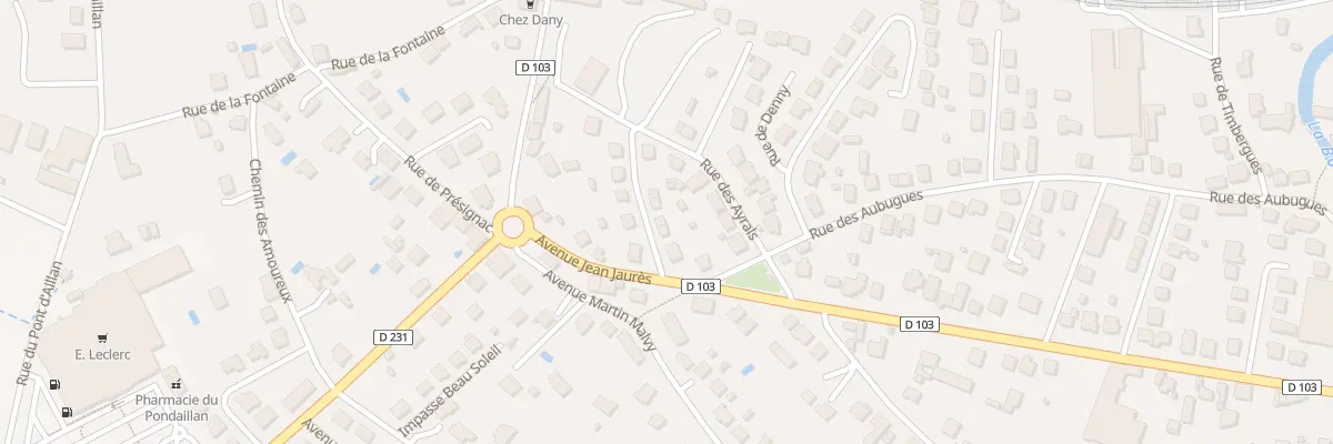 Plan du 4B Rue Raymond de la Prade à Souillac