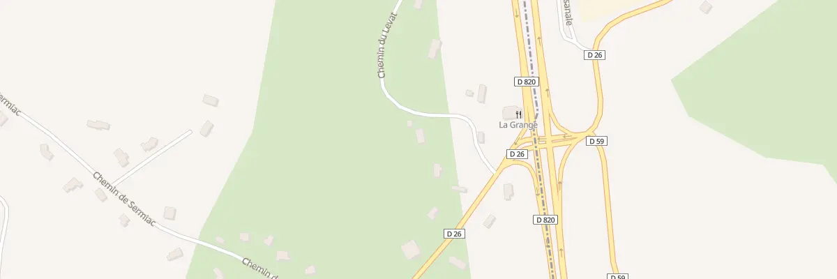 Plan du 127 Chem du Levat à Saint-Paul-Flaugnac