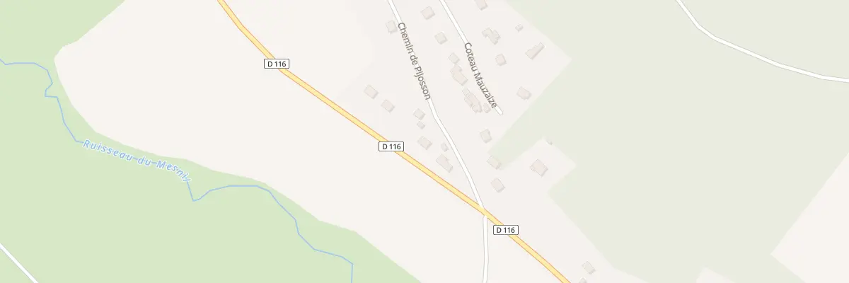 Plan du 33 Rue des Marniéres à Villemeux-sur-Eure
