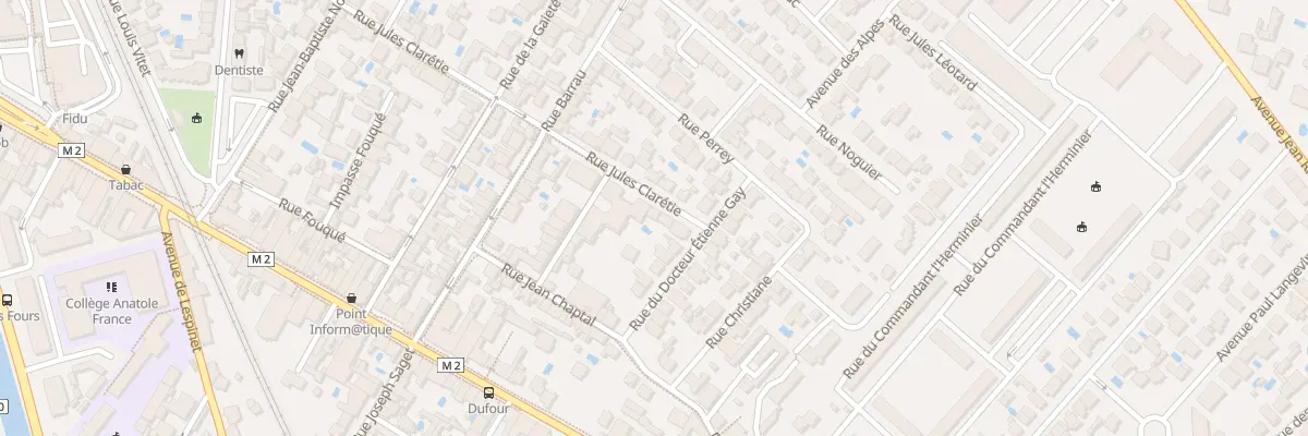 Plan du 56 Rue Jules Claretie à Toulouse