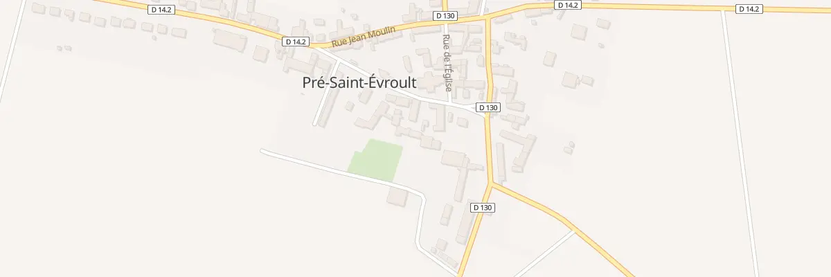Plan du 16 Rue du General Ferron à Pré-Saint-Évroult