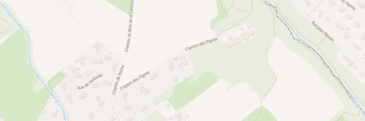 Plan du 10 Che des Pignes à Pechbonnieu