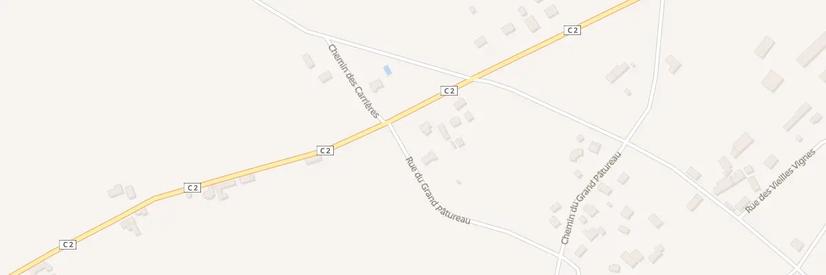 Plan du 40 Rte de Soings à Sassay