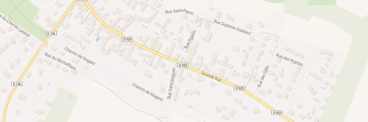 Plan du 109B Grande Rue à Villemeux-sur-Eure