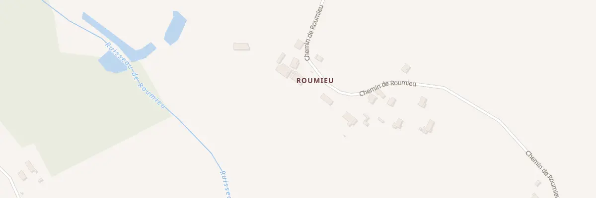 Plan du 711 Che de Roumieu à Réalville