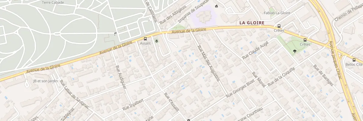 Plan du 6 Rue François à Toulouse
