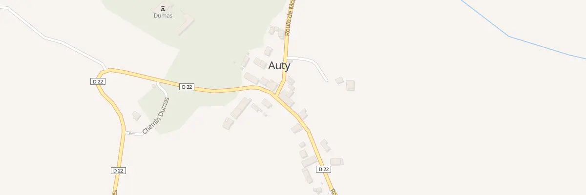 Plan du 27 Rte de Caussade à Auty