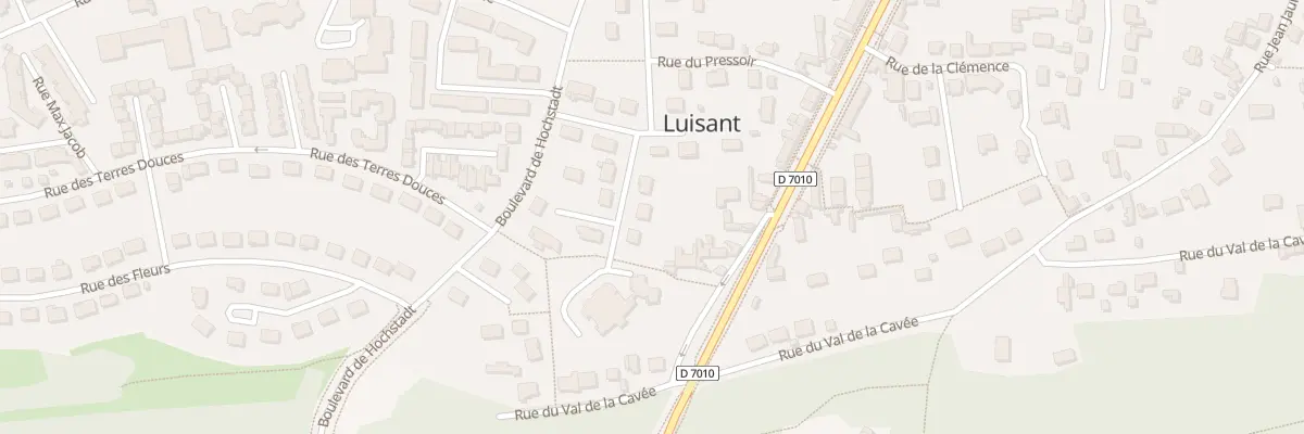 Plan du 17 Rue des Rosiers à Luisant