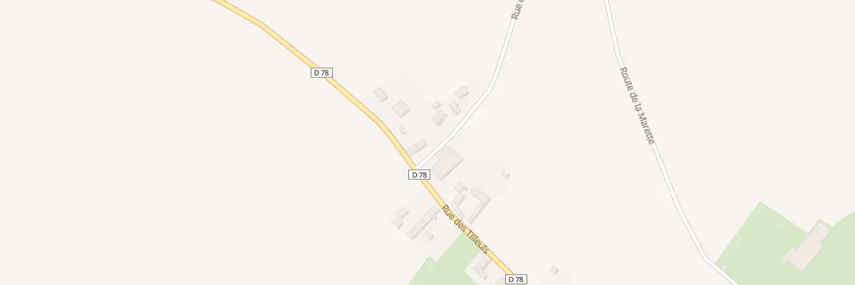 Plan du 1A Rte de la Marette à Melleville