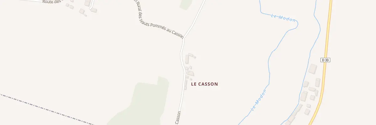 Plan du 269 Imp de la Calaise à Lye