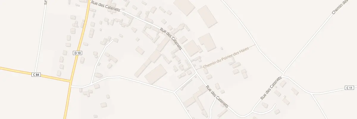 Plan du 16B Rue des Catenets à Hennezis