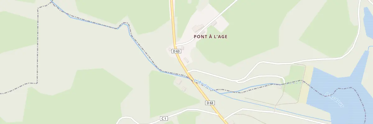 Plan du 5193 Le Pont A l’Age à Folles