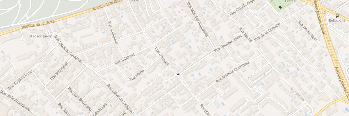 Plan du 54 Rue Assalit à Toulouse