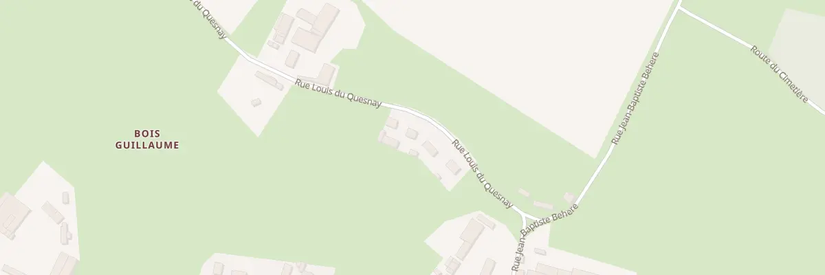 Plan du 155 Rue Louis du Quesnay à La Hallotière