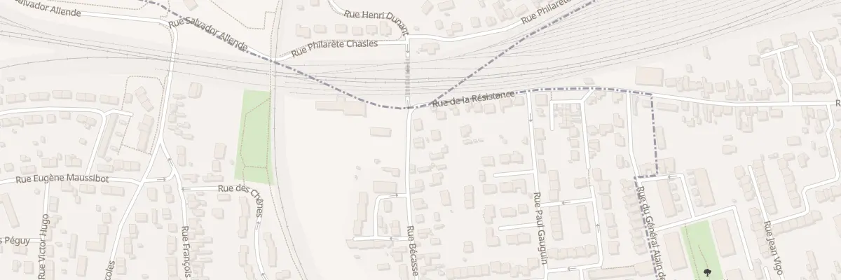 Plan du 56 Rue Bécasse à Lucé