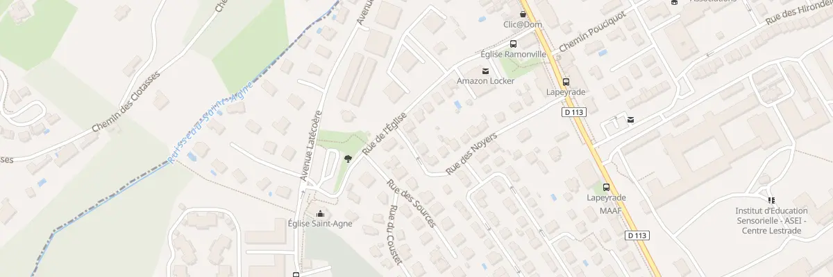 Plan du 24 Rue des Noyers à Ramonville-Saint-Agne
