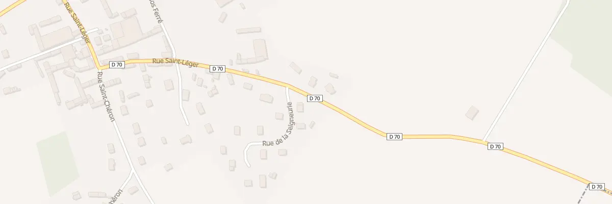 Plan du 1 Rue de la Seigneurie à Villegats