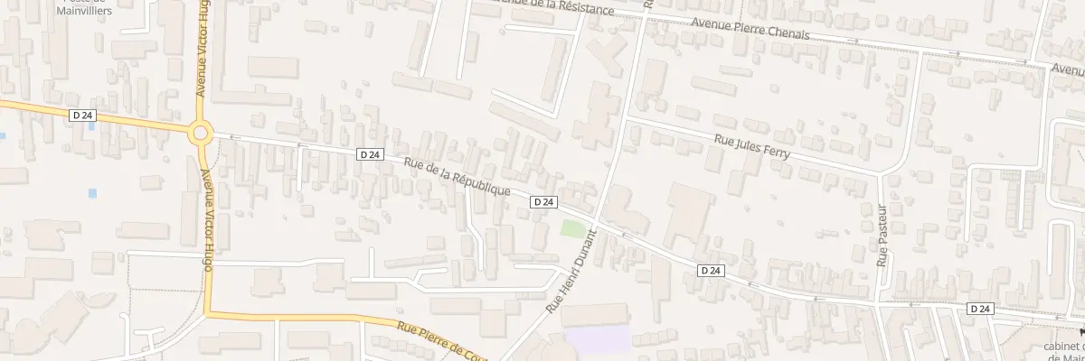 Plan du 94B Rue de la République à Mainvilliers