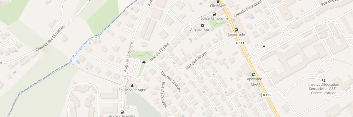 Plan du 22 Rue des Noyers à Ramonville-Saint-Agne