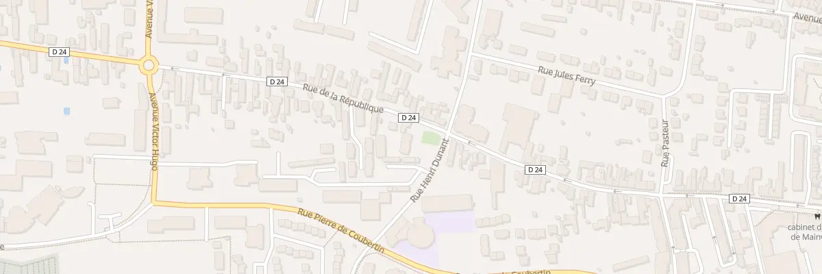 Plan du 99B Rue de la République à Mainvilliers