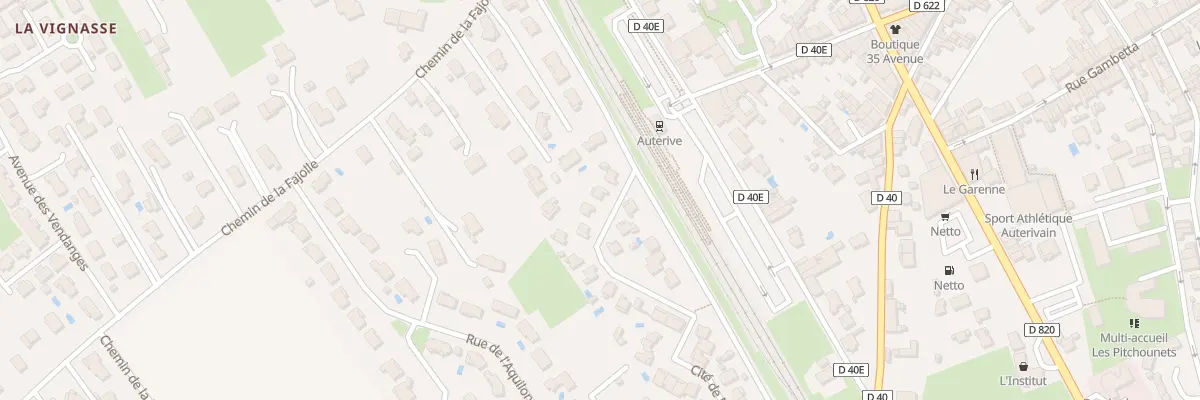 Plan du 39 Cite Mandement à Auterive