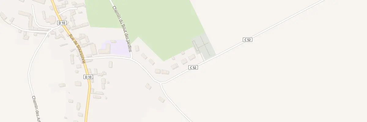 Plan du 11 Rue du Moulin des Verdiers à Hennezis