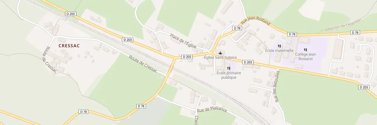 Plan du 3 Rte de Poperdu à Saint-Sulpice-Laurière