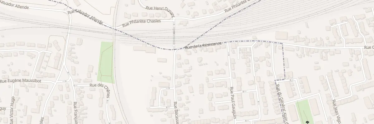 Plan du 56B Rue Bécasse à Lucé