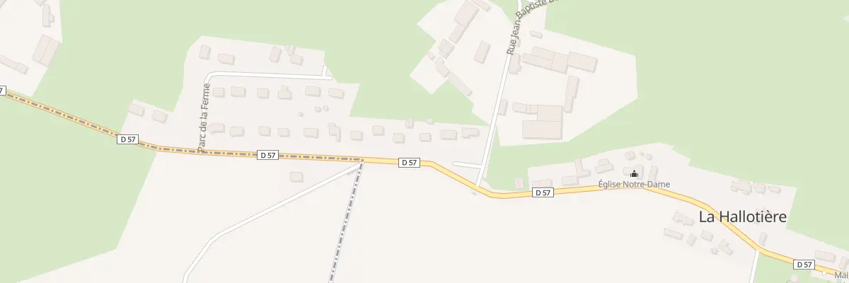 Plan du 60 Rue de Bois Guillaume à La Hallotière