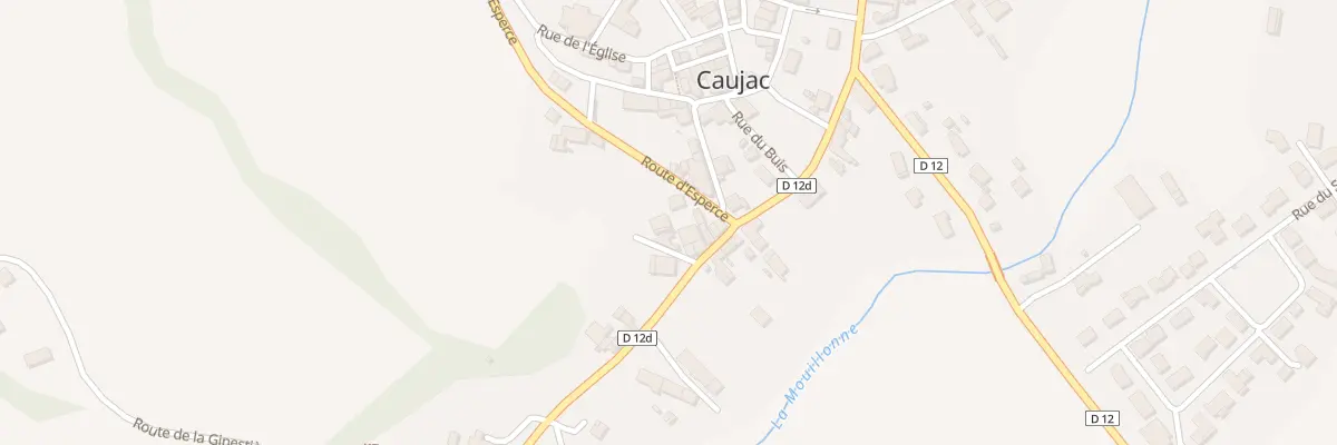 Plan du 4 Imp du Moulin à Caujac
