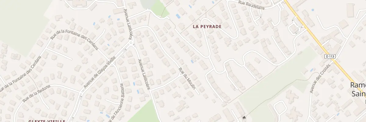Plan du 21 Rue du Moulin à Ramonville-Saint-Agne