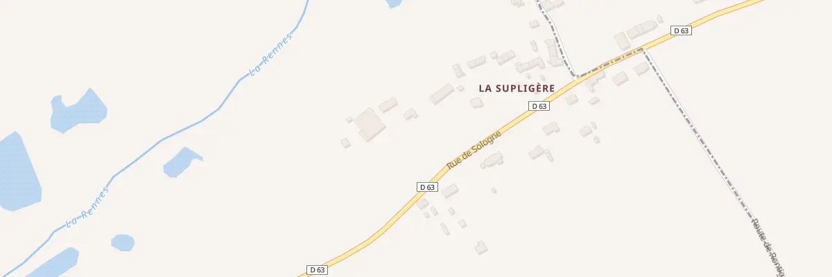 Plan du 24 Rue de Sologne à Méhers