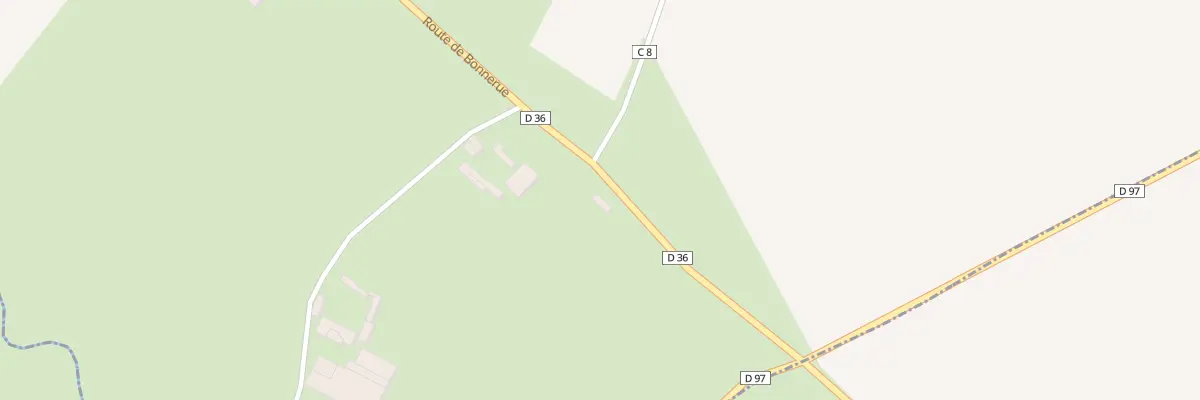 Plan du 14 Rte de Bonnerue à Clais