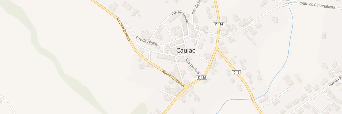 Plan du 11 Rue du Forgeron à Caujac