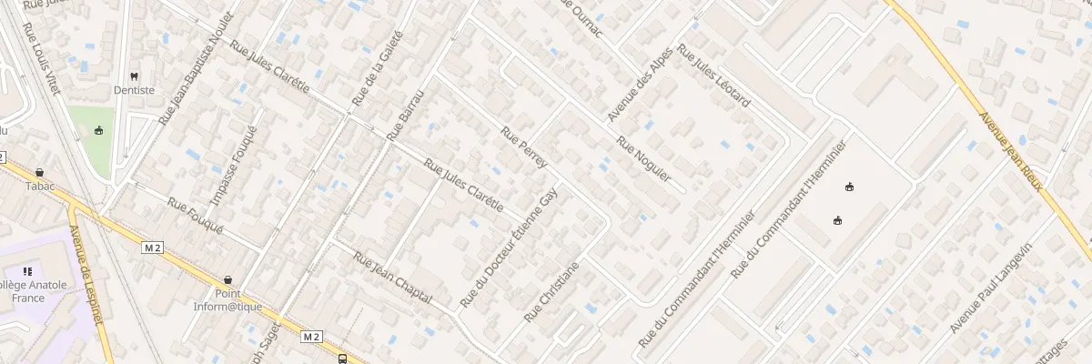 Plan du 24 Rue Perrey à Toulouse