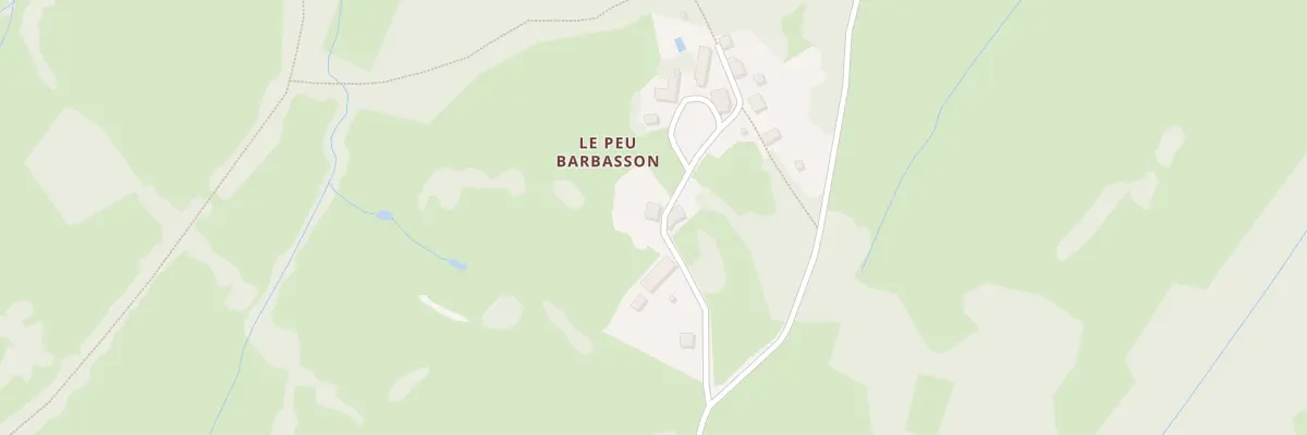 Plan du 4 Le Peu Barbasson à Vareilles