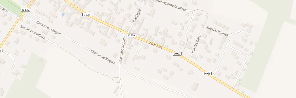 Plan du 136B Grande Rue à Villemeux-sur-Eure