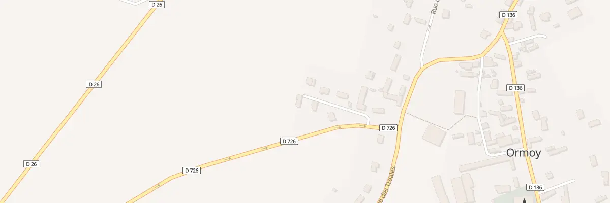 Plan du 5 Rue de Boullay Thierry à Ormoy