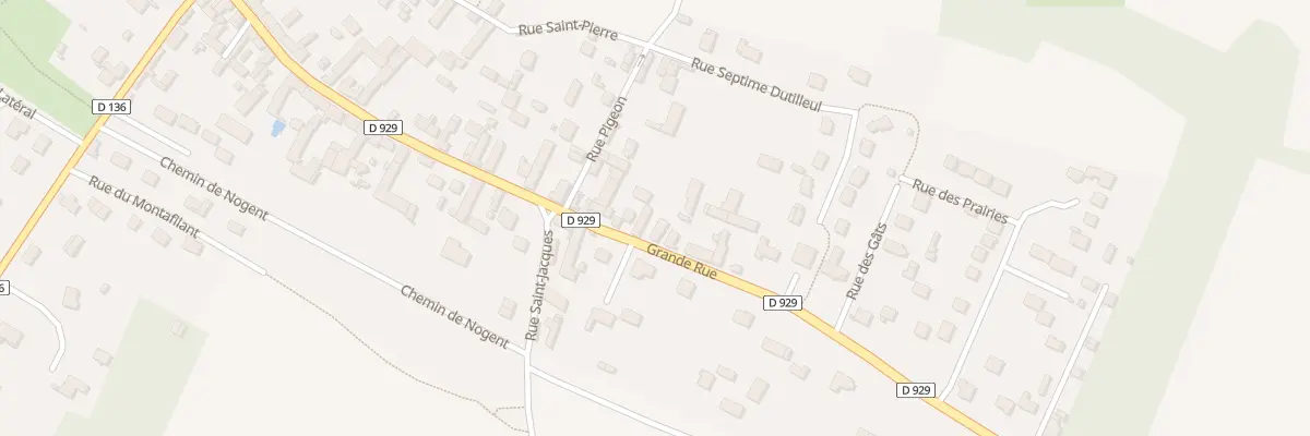 Plan du 115 Grande Rue à Villemeux-sur-Eure