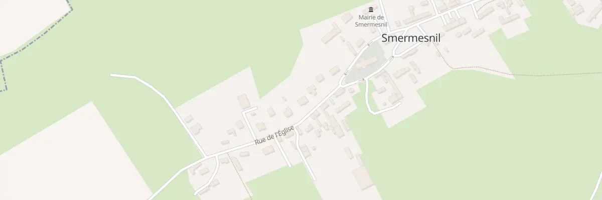 Plan du 38 Rue de l’Eglise à Smermesnil