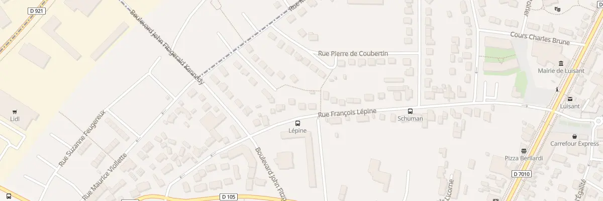 Plan du 44 Rue François Lépine à Luisant