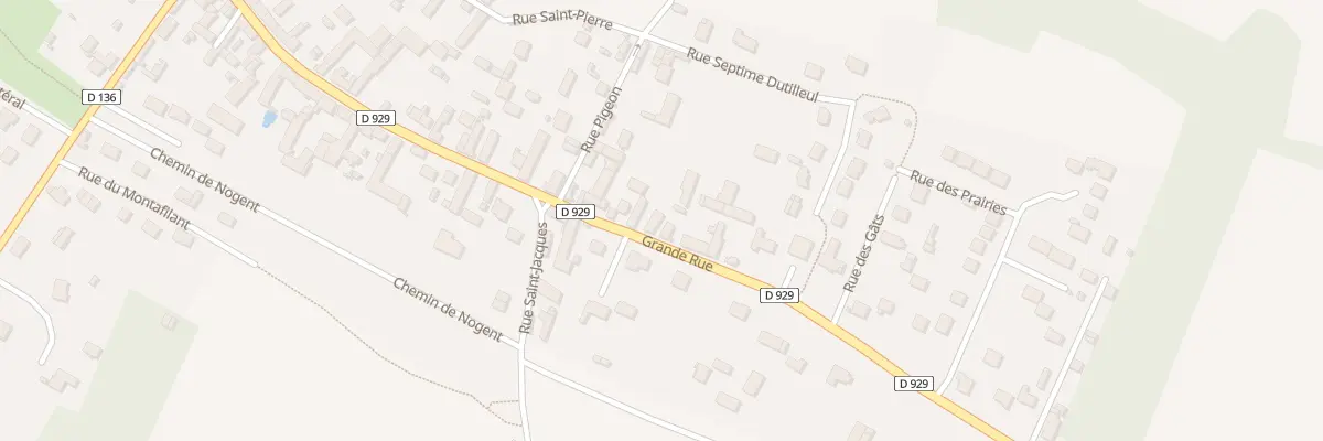 Plan du 117 Grande Rue à Villemeux-sur-Eure