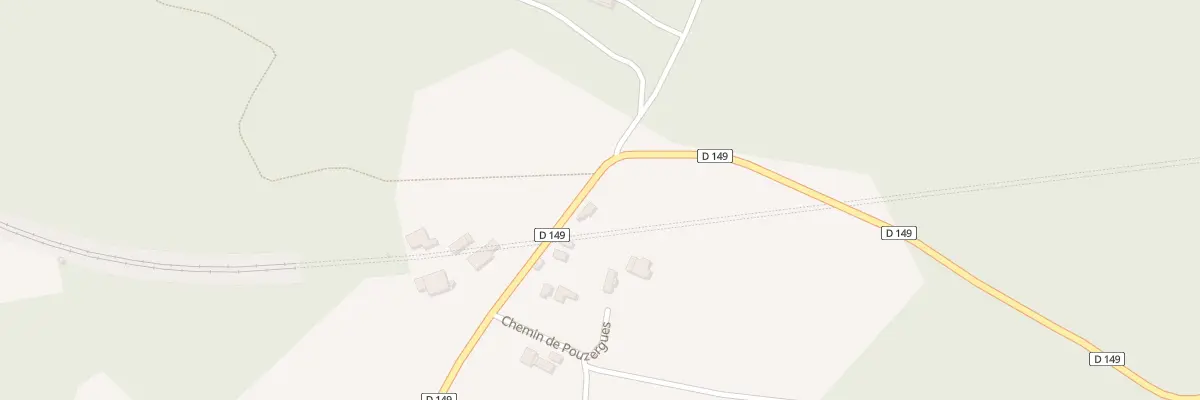 Plan du 5001F Pouzergues au Montat