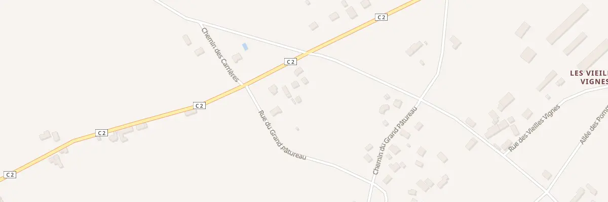 Plan du 44 Rte de Soings à Sassay
