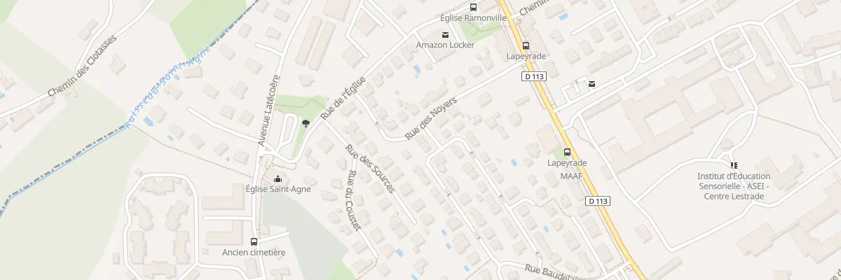 Plan du 5 Rue des Noyers à Ramonville-Saint-Agne