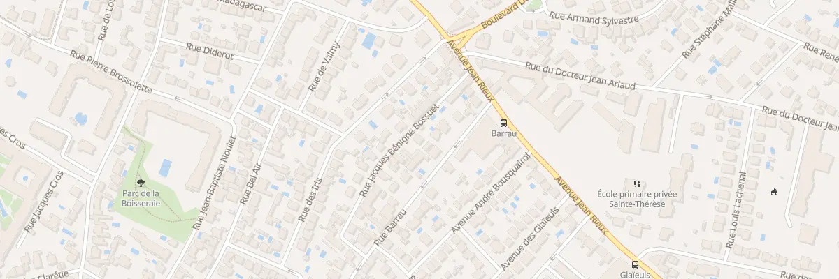 Plan du 26 Rue Bossuet à Toulouse