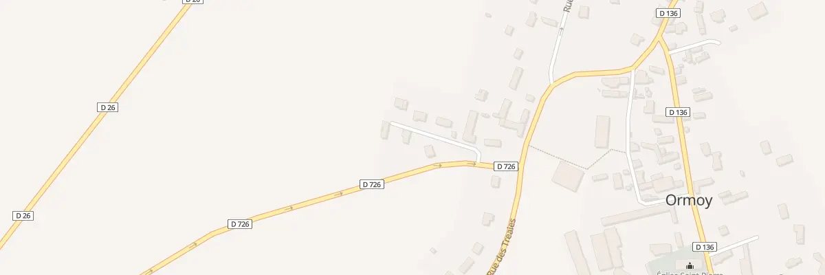 Plan du 3 Rue de Boullay Thierry à Ormoy