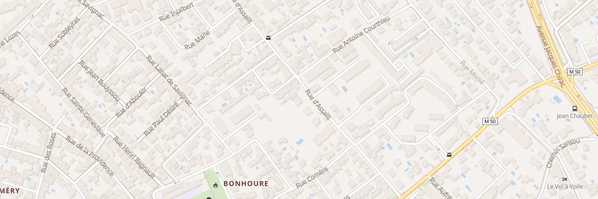 Plan du 23 Rue Assalit à Toulouse