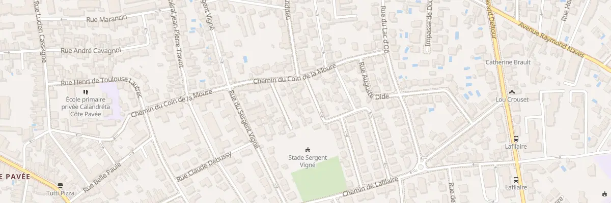 Plan du 12 Rue de Lille à Toulouse
