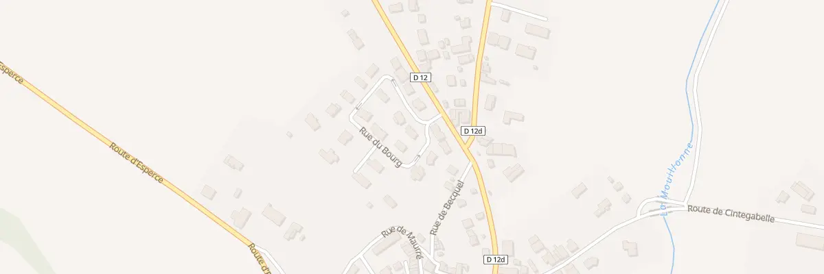Plan du 5003F Sieuras à Caujac